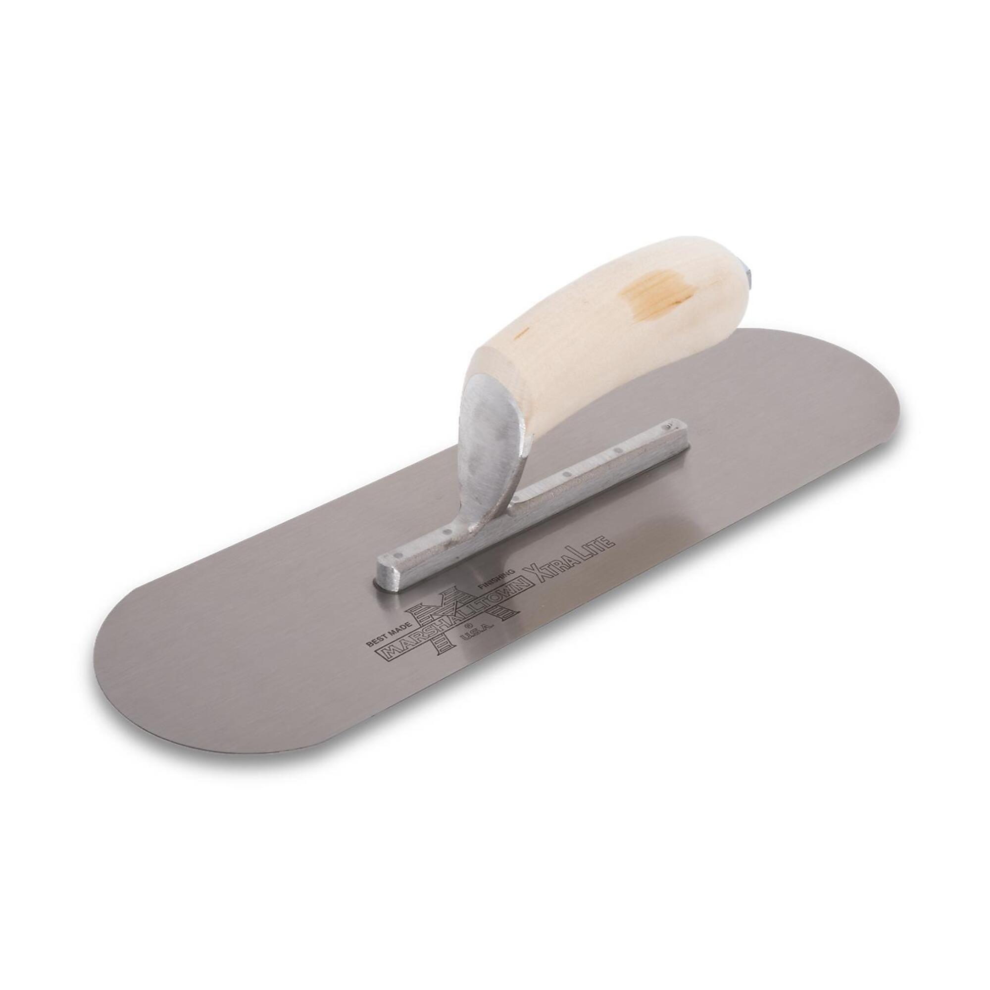 Marshalltown Pool Trowel - 14in. x 4in., Aluminum Alloy, Lightweight, Durable, Model# SP14